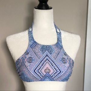 Purple Tribal Print Bikini